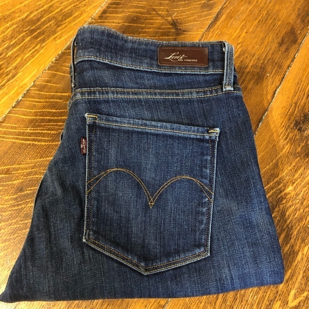 Levi’s Demi curve mid rise skinny jeans
